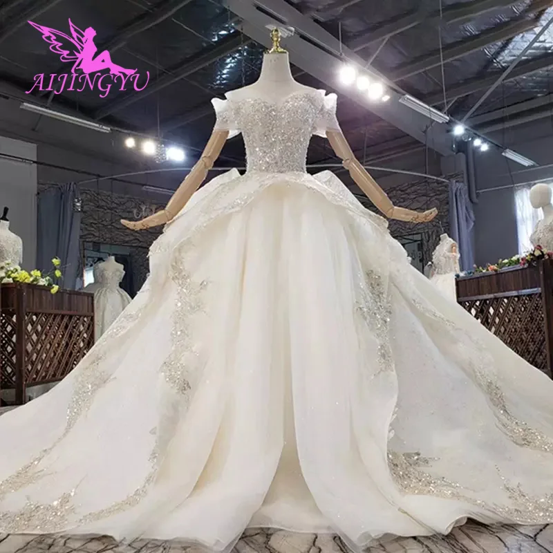 AIJINGYU кружевное платье с длинным шлейфом коллекция 2021 Xiamen Бесплатная доставка пикантное платье Свадебные платья для полных женщин
AIJINGYU кружевное платье с длинным шлейфом коллекция 2021 Xiamen Бесплатная доставка пикантное платье Свадебные платья для полных женщин