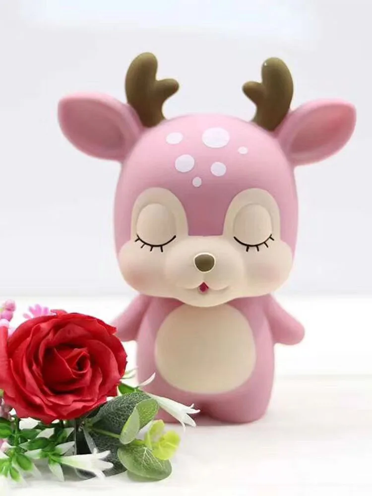Cartoon Cute Creative Deer Piggy Bank Living Room Bedroom Desktop Decoration Ornaments Resin Coin Storage Deer Piggy Bank Gift
Cartoon Cute Creative Deer Piggy Bank Living Room Bedroom Desktop Decoration Ornaments Resin Coin Storage Deer Piggy Bank Gift