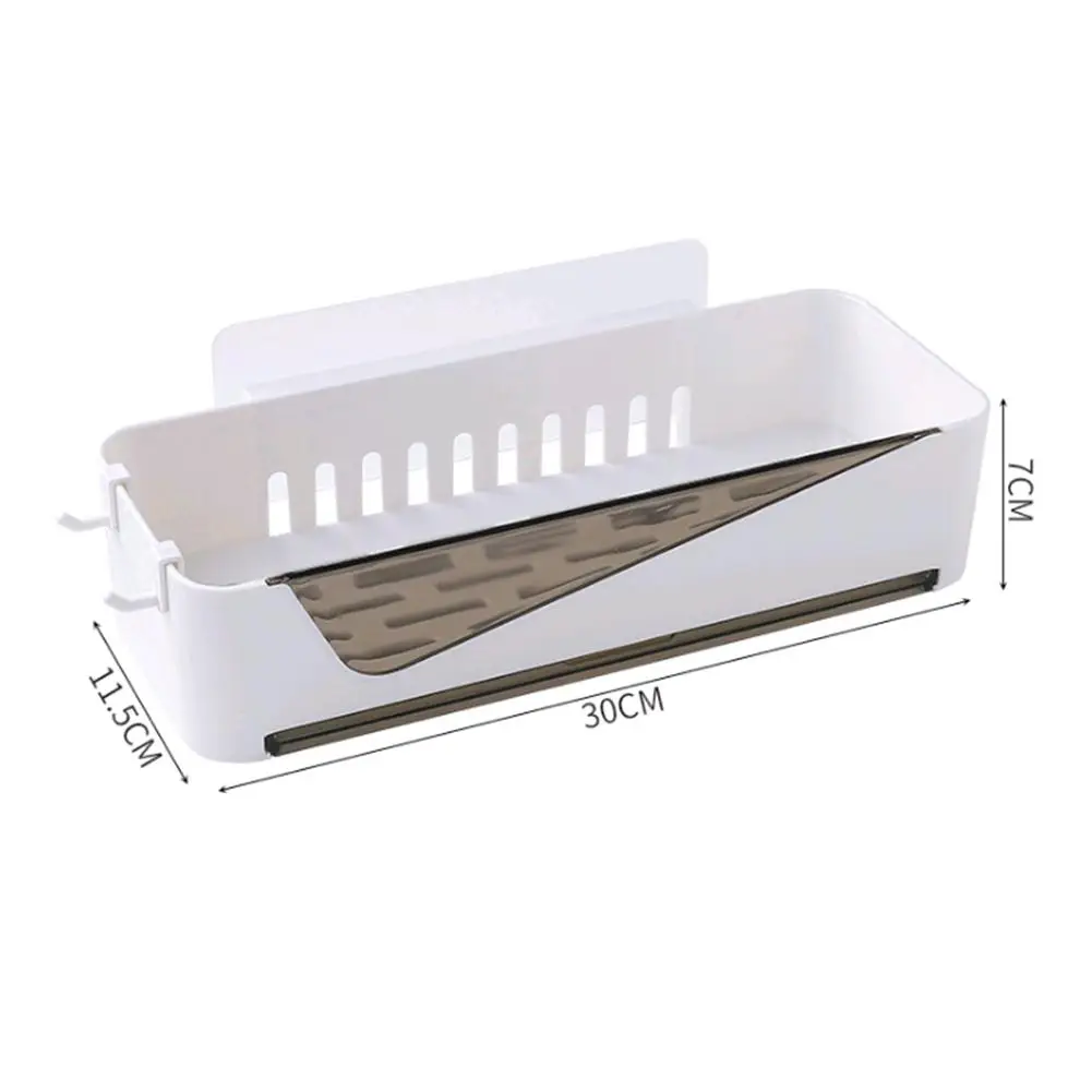 Perforated Storage Rack Toothbrush Storage Rack Multifunctional Shelf Wall-mounted Supplies for Home Bathroom Sink
Perforated Storage Rack Toothbrush Storage Rack Multifunctional Shelf Wall-mounted Supplies for Home Bathroom Sink