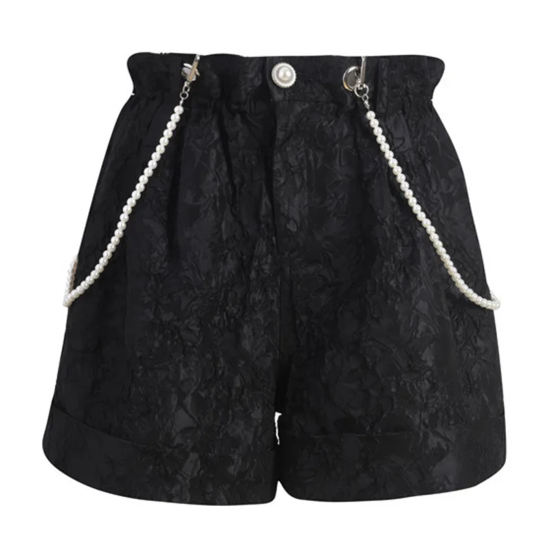 DEAT 2021 New Women's Fashion High Waist Straight Loose Thin Beading Shoulder Strap Embroidered Shorts Summer And Autumn 7E877
DEAT 2021 New Women's Fashion High Waist Straight Loose Thin Beading Shoulder Strap Embroidered Shorts Summer And Autumn 7E877