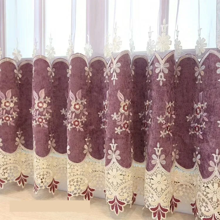 The Purple Shading Curtain Fabrics European Pattern for Living Room Elegant Drapes European Curtains Embroidered curtains
The Purple Shading Curtain Fabrics European Pattern for Living Room Elegant Drapes European Curtains Embroidered curtains