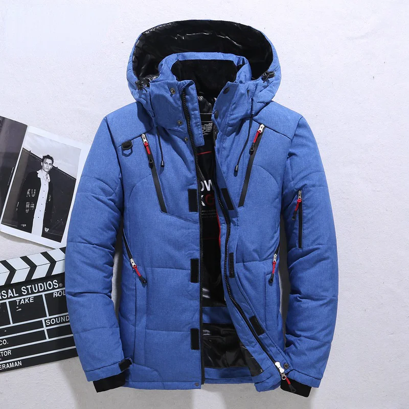 20 Degree Winter Parkas Men Down Jacket Male White Duck Down Jacket Hooded Outdoor Thick Warm Padded Snow Coat Oversized M-4XL
20 Degree Winter Parkas Men Down Jacket Male White Duck Down Jacket Hooded Outdoor Thick Warm Padded Snow Coat Oversized M-4XL