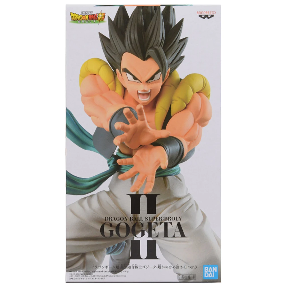 Dragon Ball Super 18cm Gogeta Super Kamehameha-Ii Ver.3 PVC Action Figures Model Toys Anime Collection Statue
Dragon Ball Super 18cm Gogeta Super Kamehameha-Ii Ver.3 PVC Action Figures Model Toys Anime Collection Statue