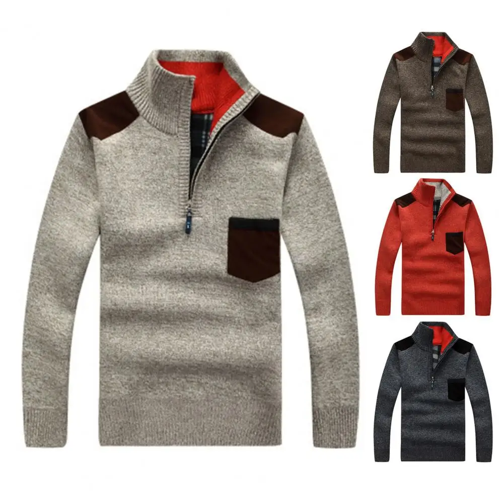 Contrast Colors Great Casual Autumn Sweater Pullover Men Sweater Knitted for Work
Contrast Colors Great Casual Autumn Sweater Pullover Men Sweater Knitted for Work