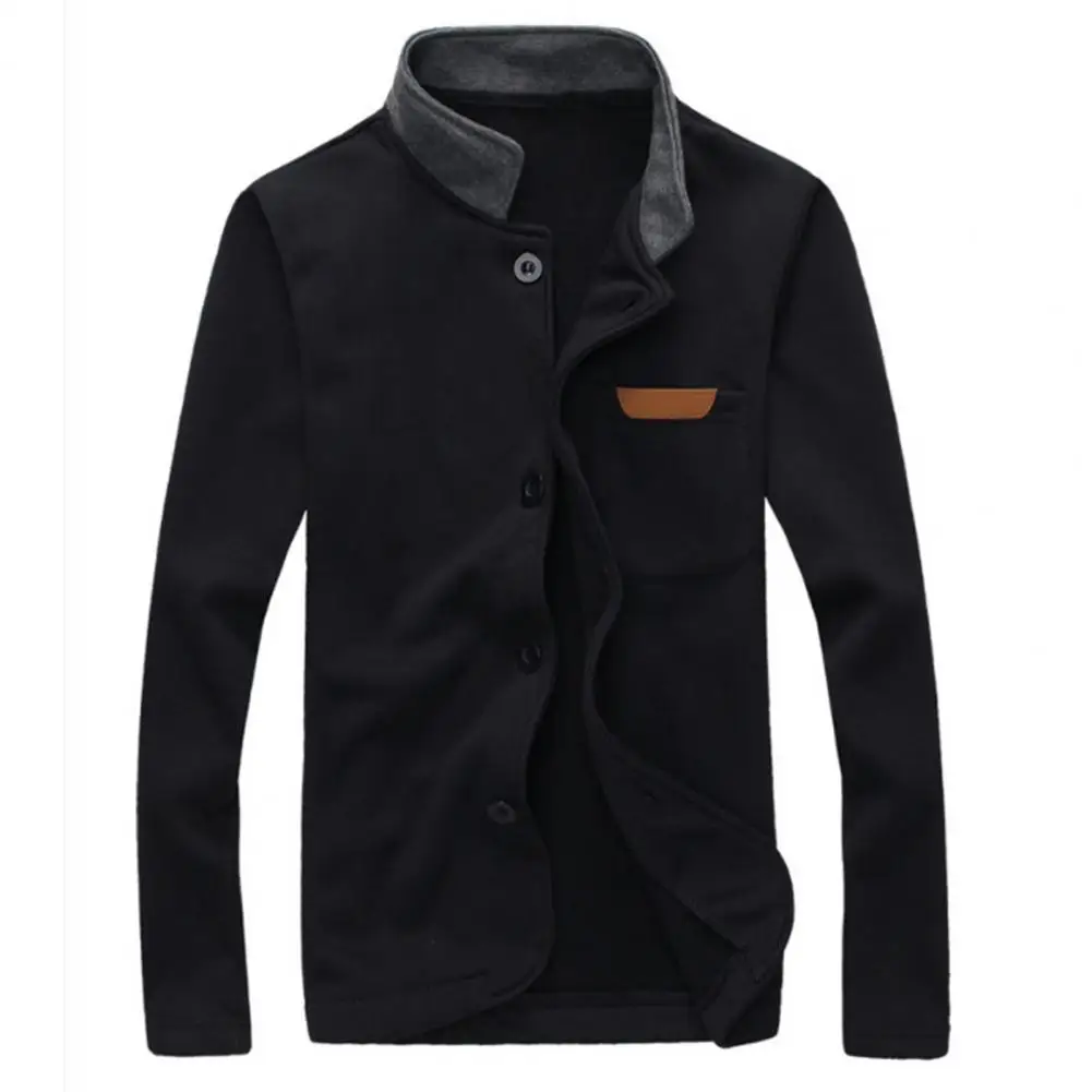 Autumn Winter Warm Jacket Men Casual Long Sleeve Pocket Buttons Coat Warm Jacket Outerwear Casual Thick Coat Knitted Coat Jacket
Autumn Winter Warm Jacket Men Casual Long Sleeve Pocket Buttons Coat Warm Jacket Outerwear Casual Thick Coat Knitted Coat Jacket