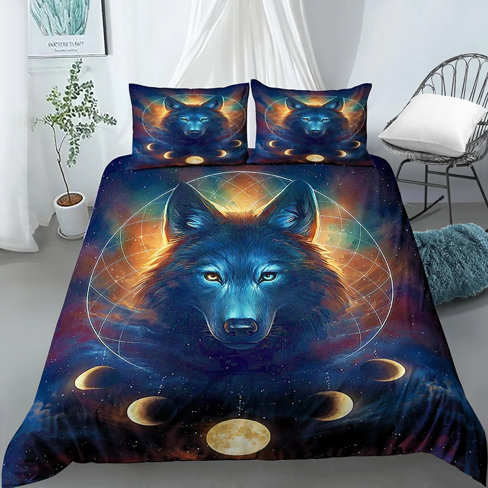 3D Wolf Duvet Cover Sets Comforter Bed Lineds Set Bedding Set King Queen Twin Double Single Euro Size
3D Wolf Duvet Cover Sets Comforter Bed Lineds Set Bedding Set King Queen Twin Double Single Euro Size