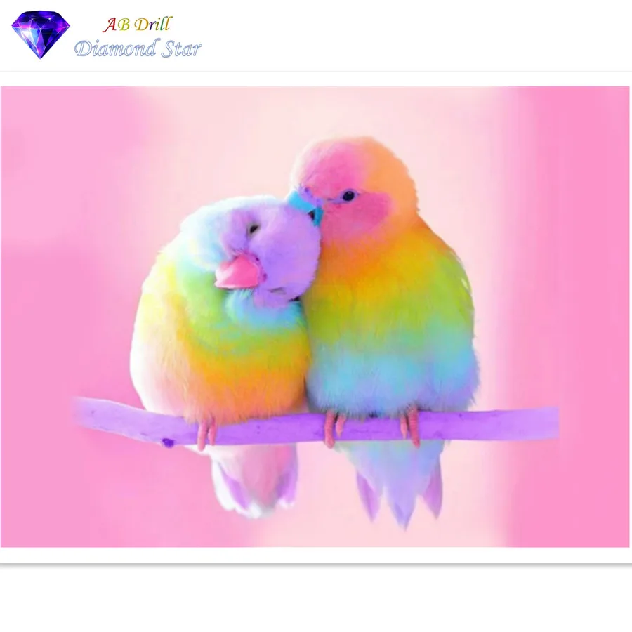 Full AB Drill Square round 5D DIY Diamond Paintin Animals Paint Diamond Diamond Mosaic Cross Stitch Kit Cartoon Colorful Bird
Full AB Drill Square round 5D DIY Diamond Paintin Animals Paint Diamond Diamond Mosaic Cross Stitch Kit Cartoon Colorful Bird