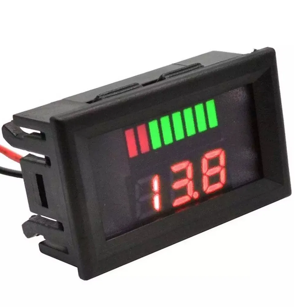 12V-72V Car Marine Motorcycle LED Digital Voltmeter Voltage Meter Battery Gauge Voltage Panel Meter Red/Blue/Green
12V-72V Car Marine Motorcycle LED Digital Voltmeter Voltage Meter Battery Gauge Voltage Panel Meter Red/Blue/Green