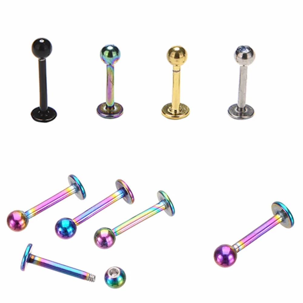 One Piece Female Punk Bar Lip Ring Stud Piercing Labret Piercing Tragus Acrylic Stainless Steel Women/Lady/Girl Body Jewelry
One Piece Female Punk Bar Lip Ring Stud Piercing Labret Piercing Tragus Acrylic Stainless Steel Women/Lady/Girl Body Jewelry