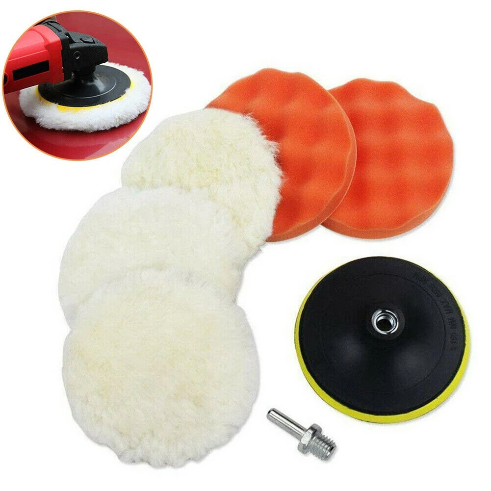 7pcs 3/4/5/7inch Sponge Polishing Waxing Buffing Pads Kit Set For Car Polisher Power Tools Connecting Rod Sponge Wool Pads
7pcs 3/4/5/7inch Sponge Polishing Waxing Buffing Pads Kit Set For Car Polisher Power Tools Connecting Rod Sponge Wool Pads