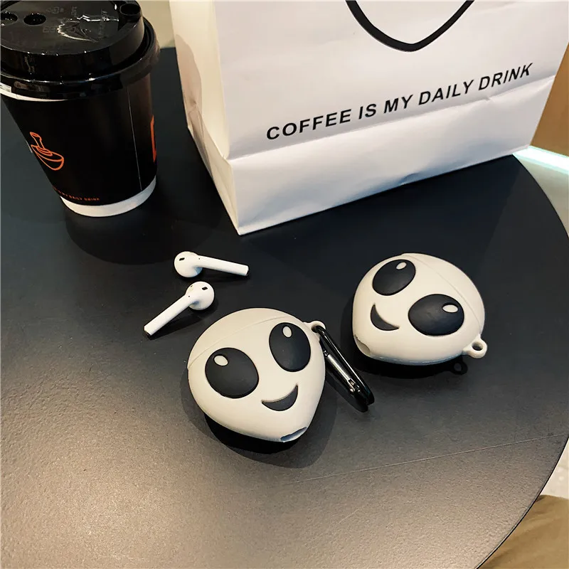 For AirPod 1 2 Case 3D Luminous Alien Cartoon Soft Silicone Earphone Cases For Apple Airpods Case Cute Cover Funda MNL1
For AirPod 1 2 Case 3D Luminous Alien Cartoon Soft Silicone Earphone Cases For Apple Airpods Case Cute Cover Funda MNL1