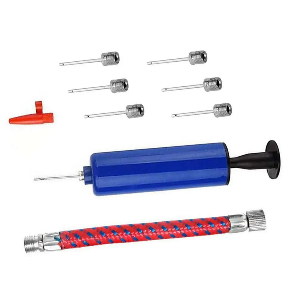 10pcs/Set 6inch Durable Balloon Ball Iator Portable Flexible Hose Volleyball Football Basketball With Needle Hand Air Pump
10pcs/Set 6inch Durable Balloon Ball Iator Portable Flexible Hose Volleyball Football Basketball With Needle Hand Air Pump