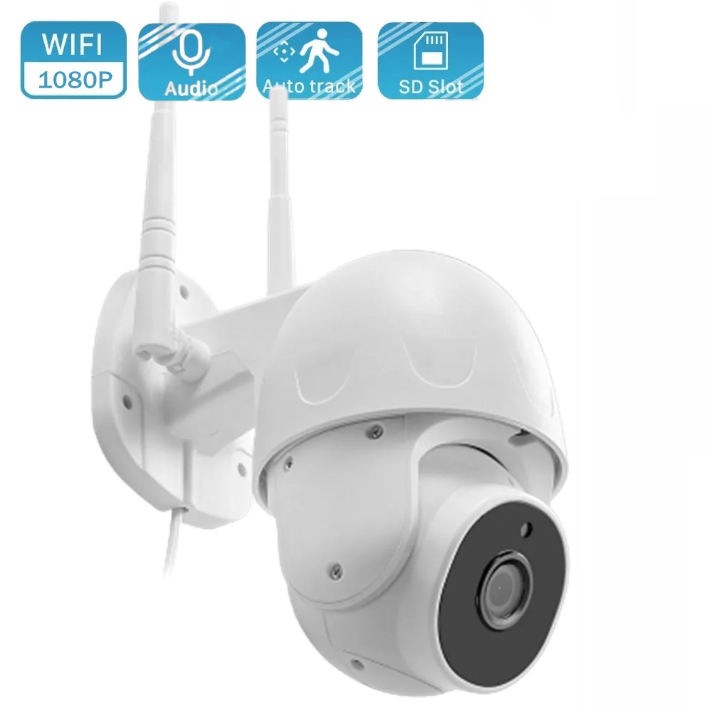 HD 1080P IP Camera Wireless Outdoor Waterproof WiFi Auto Tracking Surveillance Security Camera H.265 Network Two Way Audio P2P
HD 1080P IP Camera Wireless Outdoor Waterproof WiFi Auto Tracking Surveillance Security Camera H.265 Network Two Way Audio P2P