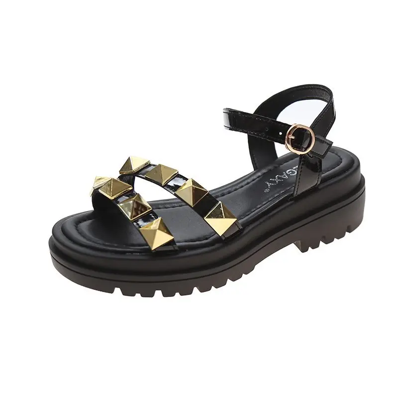 Buckle Strap Beige Heeled Sandals Comfort Shoes for Women Muffins shoe Med Clogs Wedge All-Match 2021 Summer Black Flat New Girl
Buckle Strap Beige Heeled Sandals Comfort Shoes for Women Muffins shoe Med Clogs Wedge All-Match 2021 Summer Black Flat New Girl