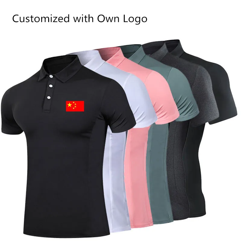 Customized with Own Logo Men and Women Solid Color Polo Shirts Fitness Sports Quick-drying Training Clothes Short Sleeve Shirt
Customized with Own Logo Men and Women Solid Color Polo Shirts Fitness Sports Quick-drying Training Clothes Short Sleeve Shirt