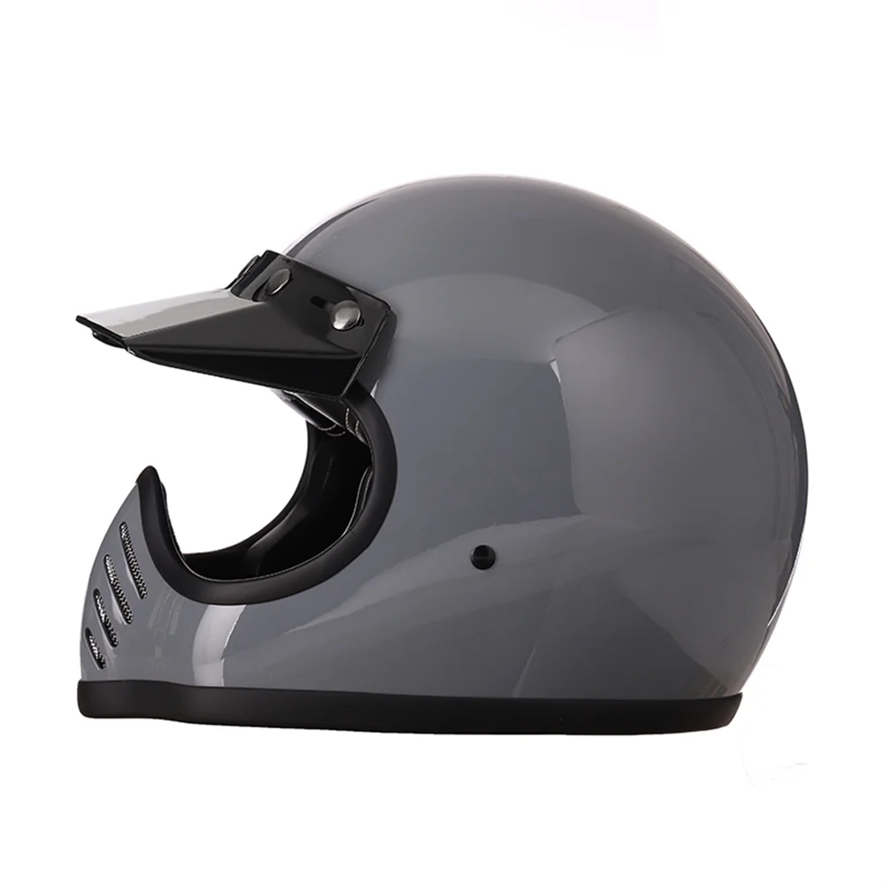 Japanese Vintage Style Motorcycle Full Face Helmet Four Season Cafe Racer Retro Fiberglass Shell Motocross Racing Casco Moto DOT
Japanese Vintage Style Motorcycle Full Face Helmet Four Season Cafe Racer Retro Fiberglass Shell Motocross Racing Casco Moto DOT