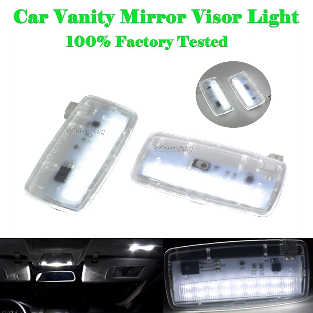 1Pair Error Free 18LED SMD Vanity Mirror Visor Light For BMW E88 E93 RR3 Coupe RR2 Drophead Rolls-Royce
1Pair Error Free 18LED SMD Vanity Mirror Visor Light For BMW E88 E93 RR3 Coupe RR2 Drophead Rolls-Royce