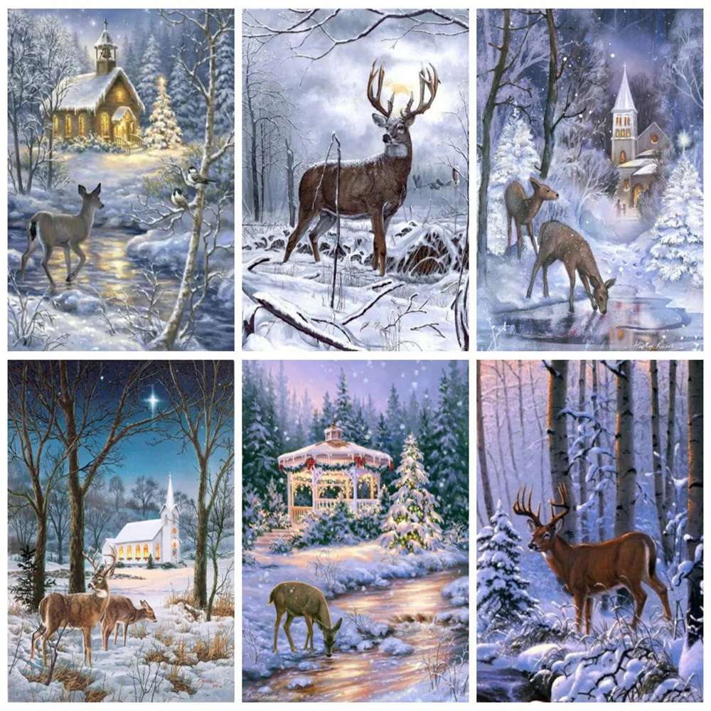 EverShine 5D DIY Алмазная живопись олень вышивка крестиком Алмазная вышивка зима подарок ручной работы хобби животные кустарный наборы мозаики
EverShine 5D DIY Алмазная живопись олень вышивка крестиком Алмазная вышивка зима подарок ручной работы хобби животные кустарный наборы мозаики