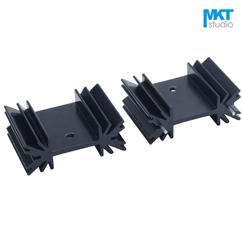 10Pcs Black 25x34x12mm Pure Aluminum Cooling Fin Radiator Heat Sink For Audio, TO-3P, MOS, IC, Power, TO-220
10Pcs Black 25x34x12mm Pure Aluminum Cooling Fin Radiator Heat Sink For Audio, TO-3P, MOS, IC, Power, TO-220