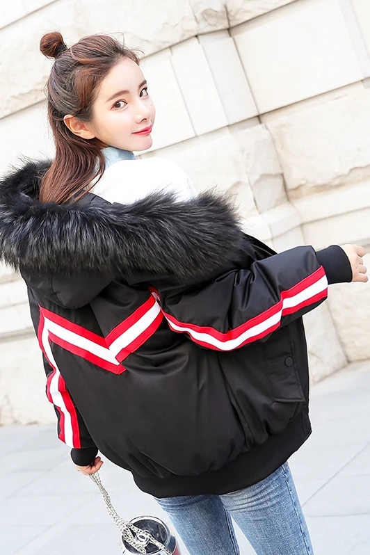 Coat Female Tide New Tide Joker Heavy Hair Thickening Cotton Clothes Brought cotton-padded Jacket Cultivate Parkas
Coat Female Tide New Tide Joker Heavy Hair Thickening Cotton Clothes Brought cotton-padded Jacket Cultivate Parkas