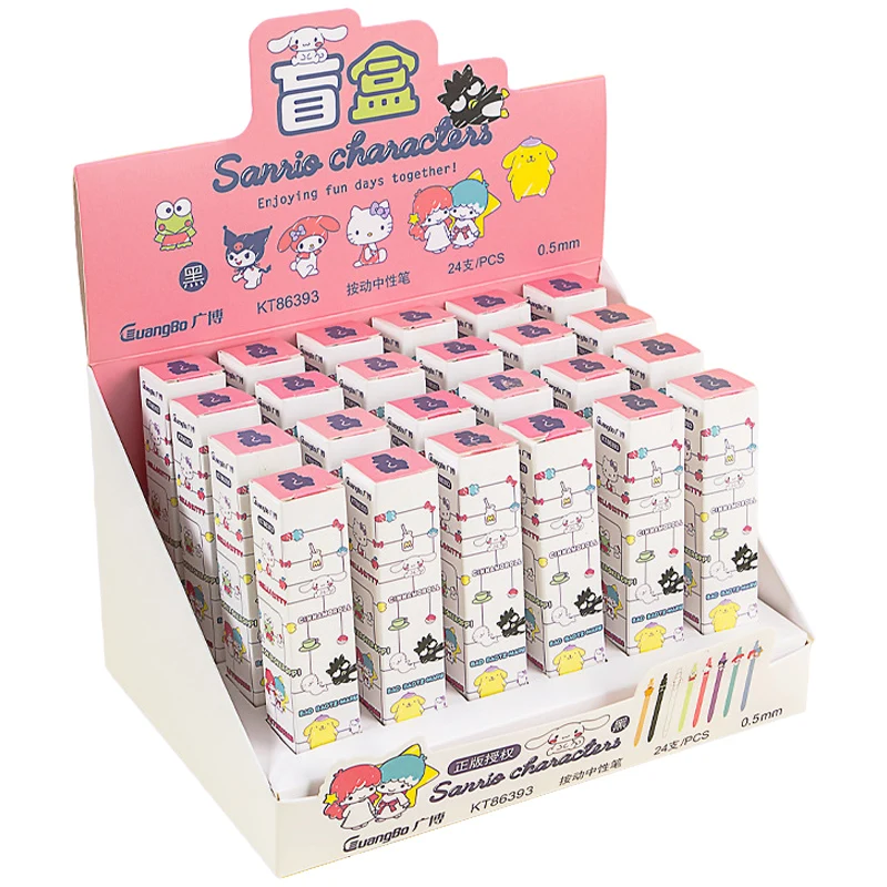 Kawaii Sanrioed Stationery Kuromi Press Gel Pen Melody Lucky Mestery Box Creative Student Cute Cartoon School Limited Blind Box
Kawaii Sanrioed Stationery Kuromi Press Gel Pen Melody Lucky Mestery Box Creative Student Cute Cartoon School Limited Blind Box