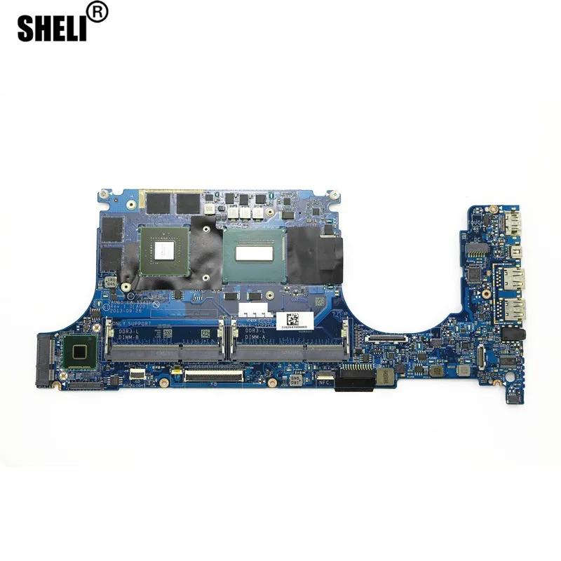 R99XN 0R99XN CN-0R99XN VAUB0 LA-9941P DDR3L материнской платы w/ i7-4710HQ 2 3 ГГц + GT 750m 2G для Dell XPS 15 (9530)