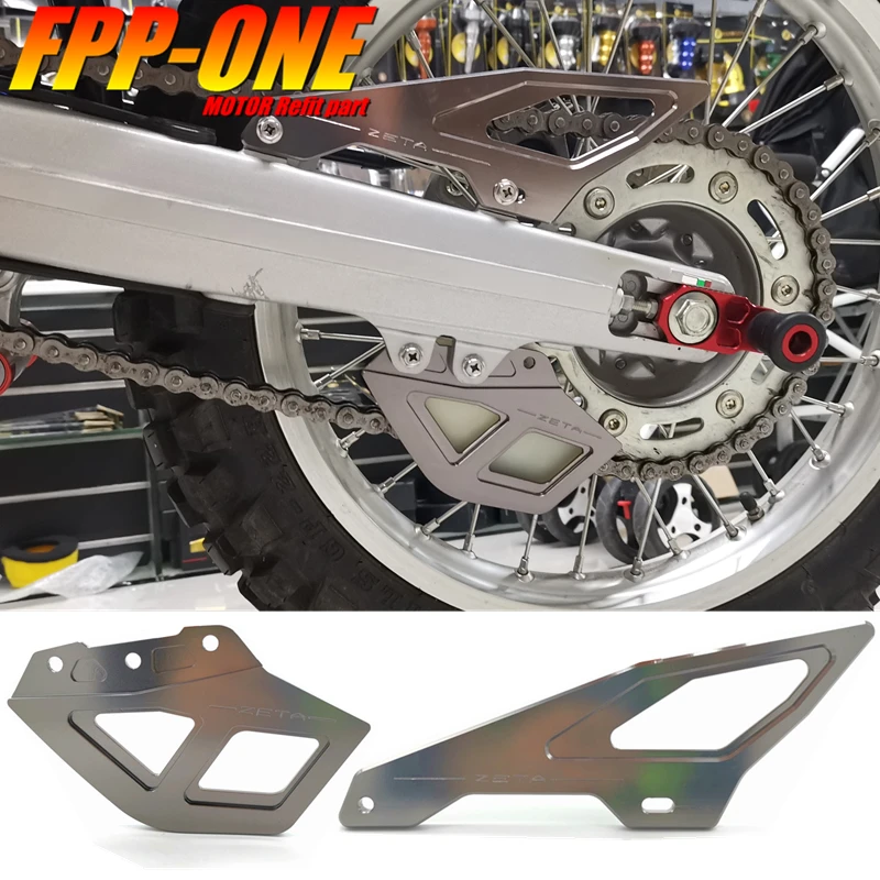 Фото Аксессуары для мотоциклов HONDA CRF250L 2012 2018 CNC цепная коробка и крышка цепи|Накладки
