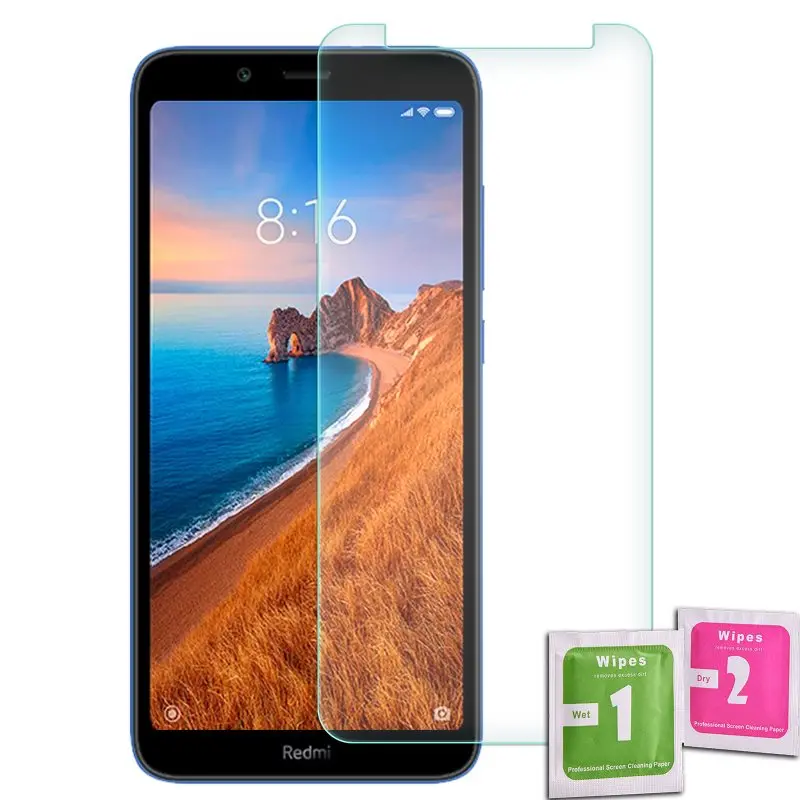 Защитное стекло для XIAOMI REDMI 7A 9H 0 33 мм | Мобильные телефоны и аксессуары
