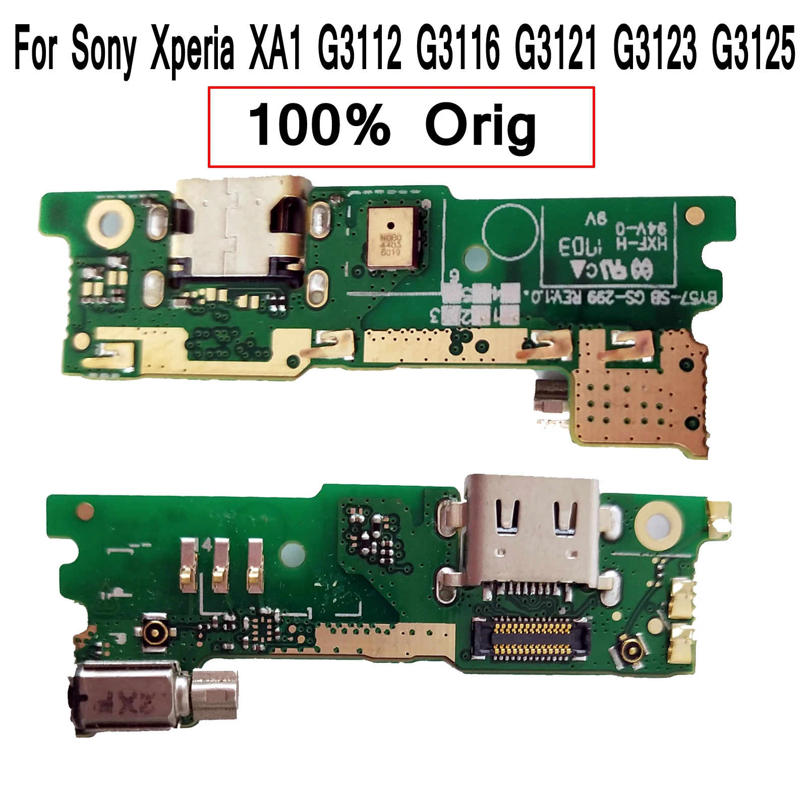 USB-разъем Shyueda Orig для Sony Xperia XA1 G3112 G3116 G3121 G3123 G3125 гибкий кабель зарядки | Мобильные