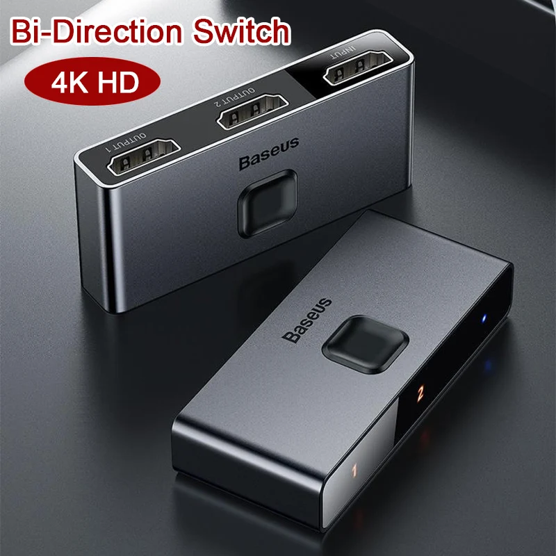 Адаптер переключателя HD HDMI-совместимый переключатель для PS4/3 ТВ-приставки двухнаправленный переключатель
Адаптер переключателя HD HDMI-совместимый переключатель для PS4/3 ТВ-приставки двухнаправленный переключатель