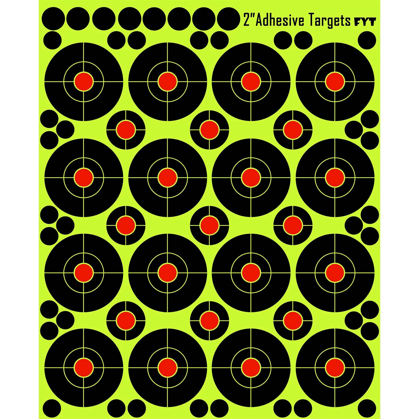 160pcs Targets Reactive Splatter Paper Target For Archery Targeting 10 Sheet 2\" Reactive Splatter Paper Target For Archery
160pcs Targets Reactive Splatter Paper Target For Archery Targeting 10 Sheet 2\" Reactive Splatter Paper Target For Archery