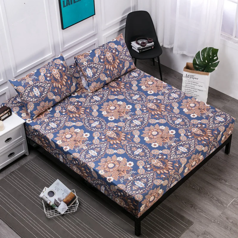 Mattress protector Elasticity fitted sheet for Full Queen King bed size Printed urine mattress Waterproof bed sheet customize
Mattress protector Elasticity fitted sheet for Full Queen King bed size Printed urine mattress Waterproof bed sheet customize