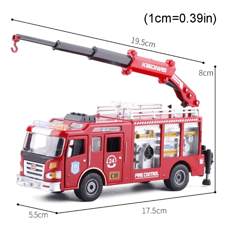 Emergency Rescue Fire Zinc Alloy Casing Engineering Vehicle Kids Model Toy B36E
Emergency Rescue Fire Zinc Alloy Casing Engineering Vehicle Kids Model Toy B36E