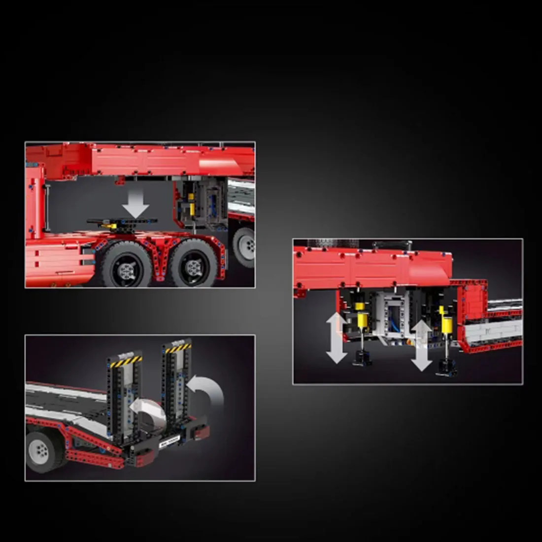 (Presale)3368Pcs Engineering Series Remote Control Pneumatic Tractor Towing Plate DIY Small Particle Building Block Toy 
(Presale)3368Pcs Engineering Series Remote Control Pneumatic Tractor Towing Plate DIY Small Particle Building Block Toy