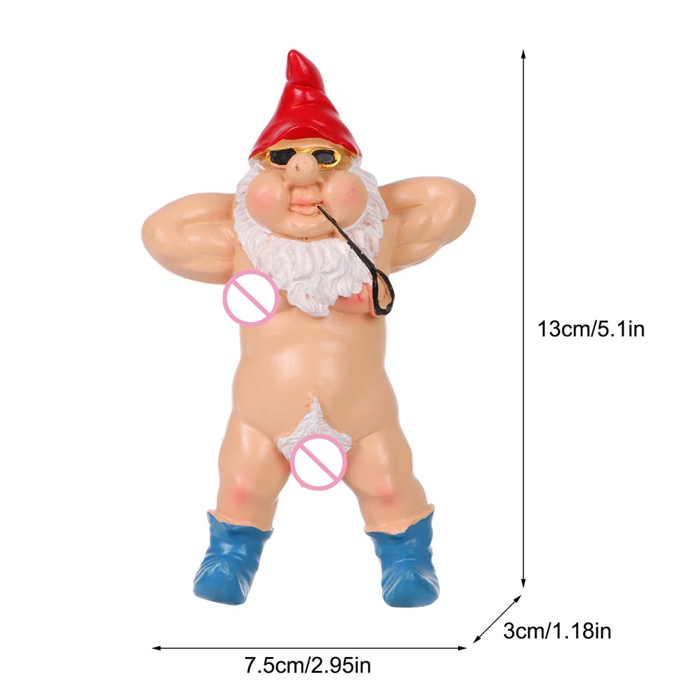5.1inch Garden Naked Gnome Statue Funny Sleeping Goblin Gnome Lying Down Sculptures Indoor Outdoor Garden Crafts Decorations
5.1inch Garden Naked Gnome Statue Funny Sleeping Goblin Gnome Lying Down Sculptures Indoor Outdoor Garden Crafts Decorations