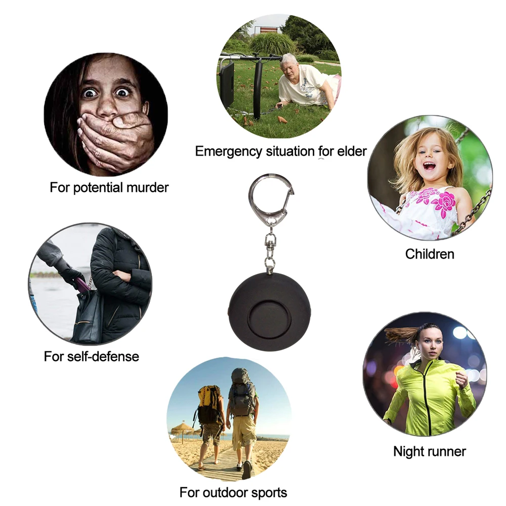 Pripaso Self Defense Safety Alarm Security Keychain Personal Emergency Siren With LED Light Alarm for Girl Kids Elder Women
Pripaso Self Defense Safety Alarm Security Keychain Personal Emergency Siren With LED Light Alarm for Girl Kids Elder Women