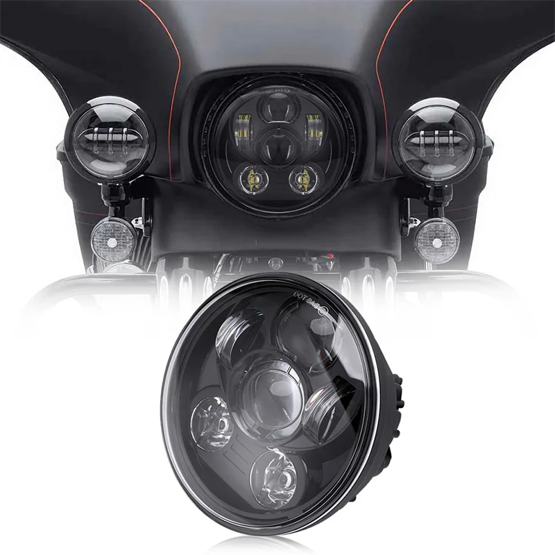 5.75 inch Led headlight halo Ring white DRL Angel eye For Dyna Sportster Softail 5 3/4"Headlamp Yamaha Harley Touring Ultra Clas
5.75 inch Led headlight halo Ring white DRL Angel eye For Dyna Sportster Softail 5 3/4"Headlamp Yamaha Harley Touring Ultra Clas