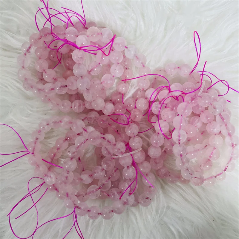 12mm High Quality Natural Crystal Jewelry Rose Quartz Set Bracelet Decor Gifts LDH
12mm High Quality Natural Crystal Jewelry Rose Quartz Set Bracelet Decor Gifts LDH
