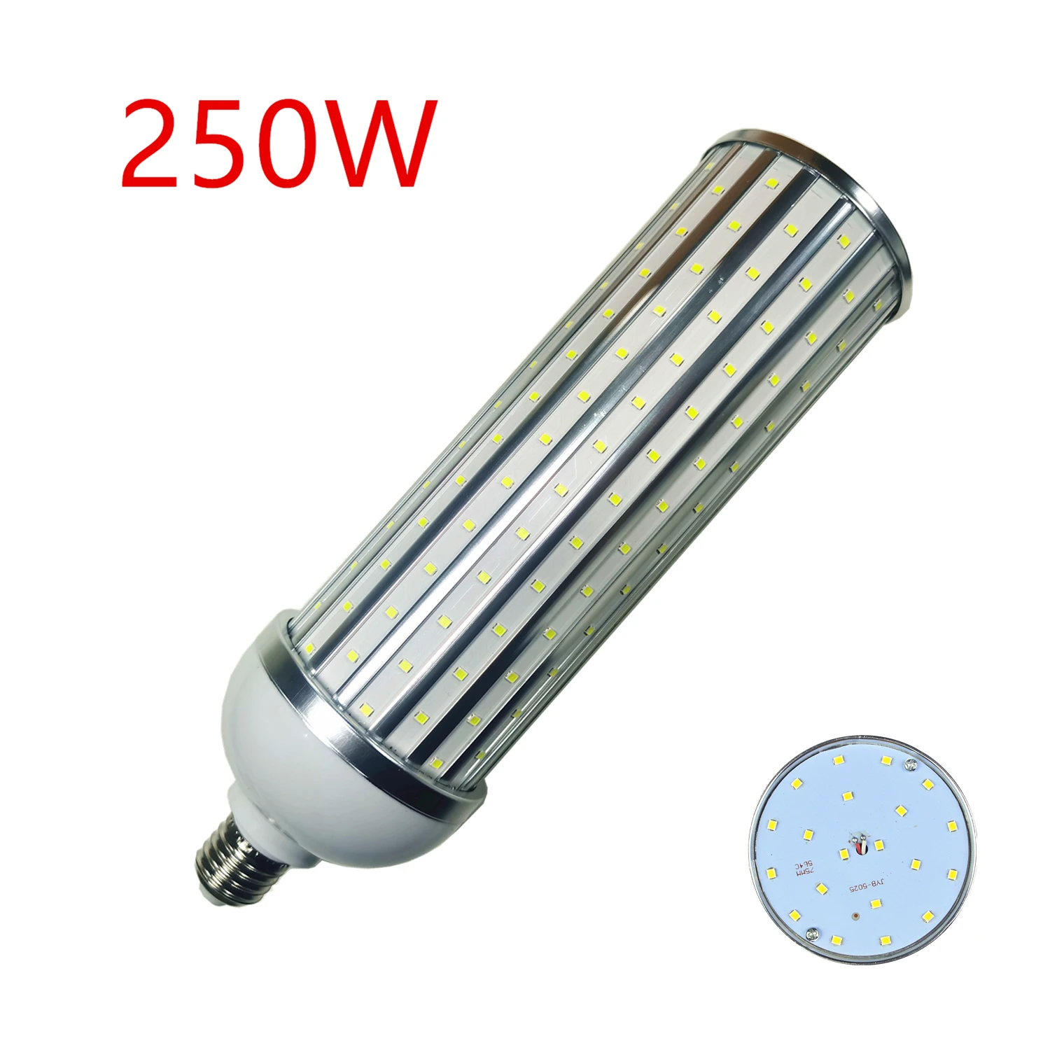 

250W 200W 100W 80W 60W 50W 40W 30W 25W LED Bulb Aluminum shell lamp 220V E26 E27 E39 E40 Corn light street lamp Cool Warm White