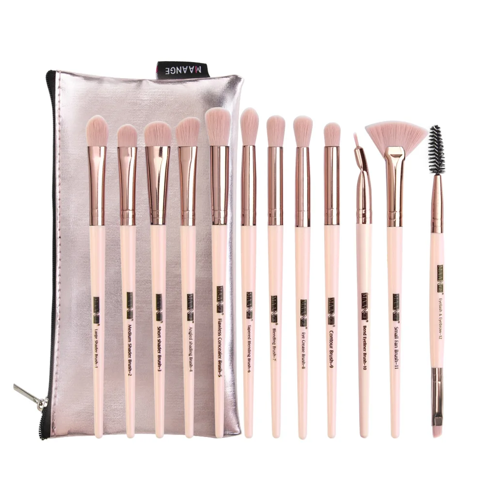 Maange 12 Eye and Face Makeup Brush Cover Brush Belt Brush Bag Beauty Tools Cosmetic Gift for Women Hot Selling
Maange 12 Eye and Face Makeup Brush Cover Brush Belt Brush Bag Beauty Tools Cosmetic Gift for Women Hot Selling
