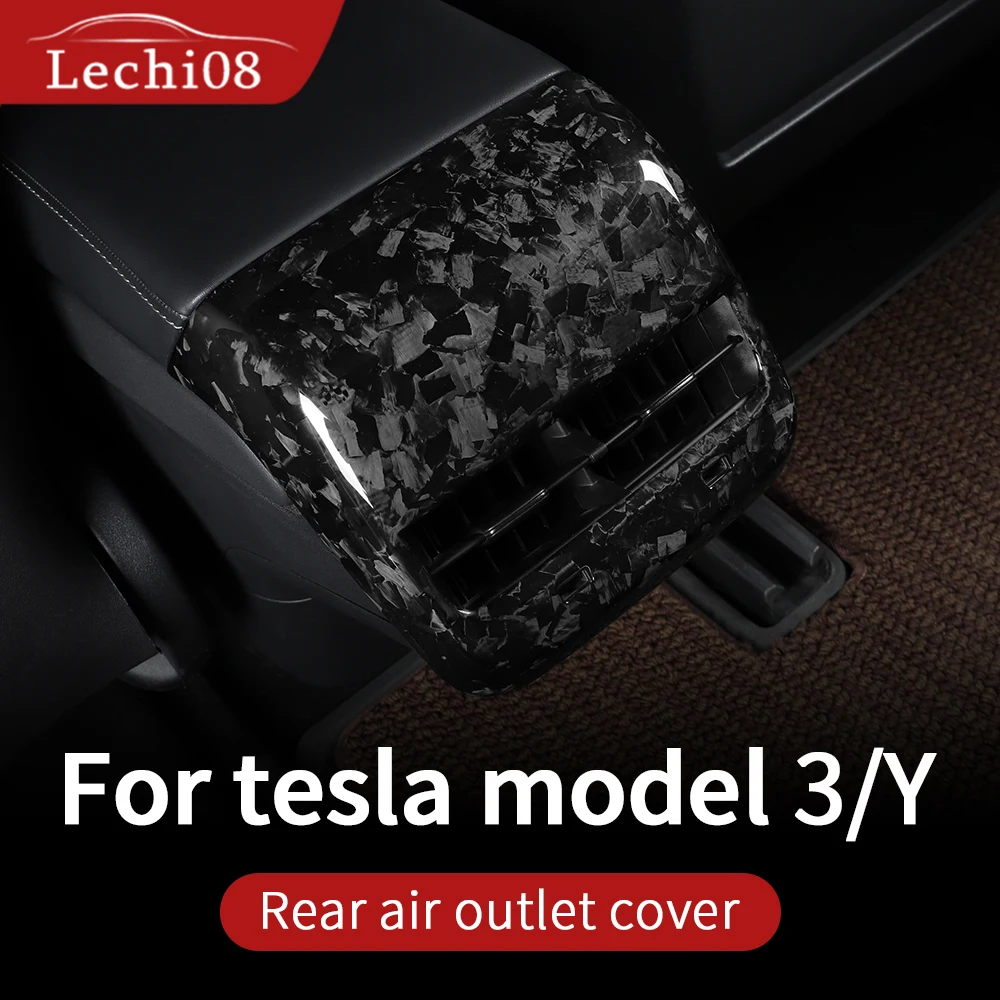 Настоящие кованые Углеродные волокна для Tesla model 3 Аксессуары/автомобильные