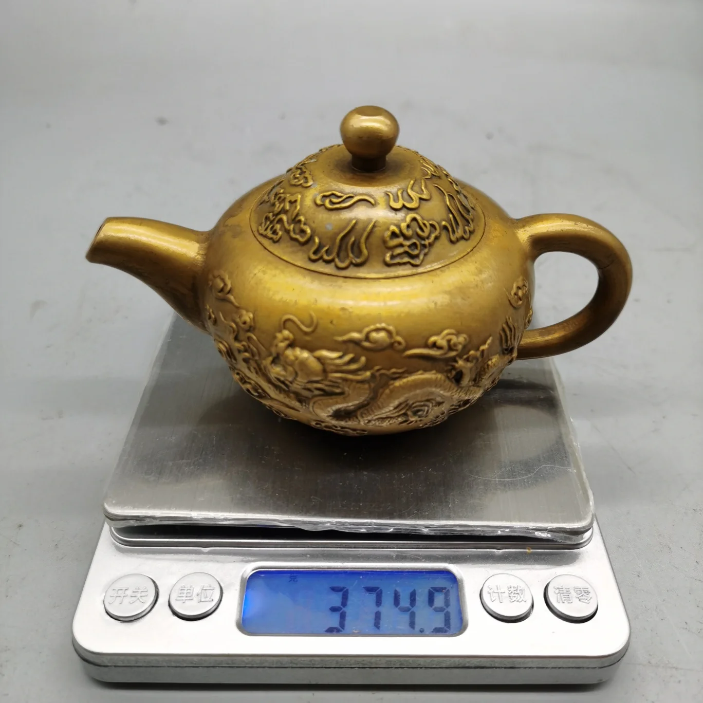LaoJunLu Copper Double Dragon Pot Height 6Cm Imitation antique bronze masterpiece collection of solitary Chinese traditional
LaoJunLu Copper Double Dragon Pot Height 6Cm Imitation antique bronze masterpiece collection of solitary Chinese traditional