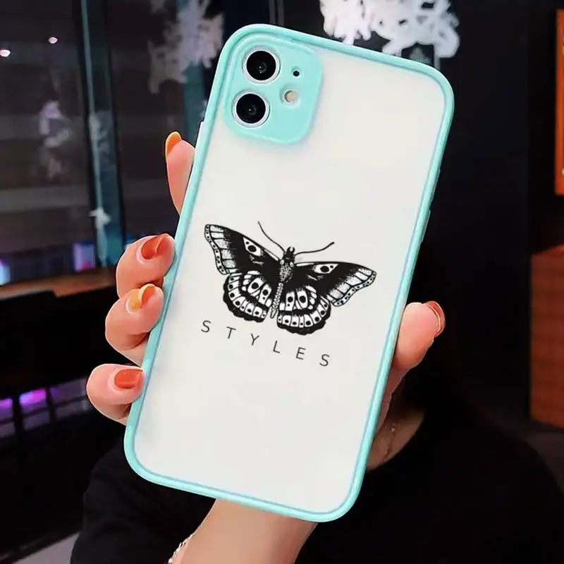 butterfly Harry styles Phone Cases matte transparent For iphone 7 8 11 12 plus mini x xs xr pro max cover
butterfly Harry styles Phone Cases matte transparent For iphone 7 8 11 12 plus mini x xs xr pro max cover