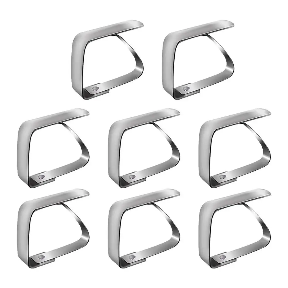 Table Cloth Clips Non-slip Durable Stainless Steel Picnic Table Clamps Suitable For Party Wedding Banquet Camping Picnicking Mee
Table Cloth Clips Non-slip Durable Stainless Steel Picnic Table Clamps Suitable For Party Wedding Banquet Camping Picnicking Mee