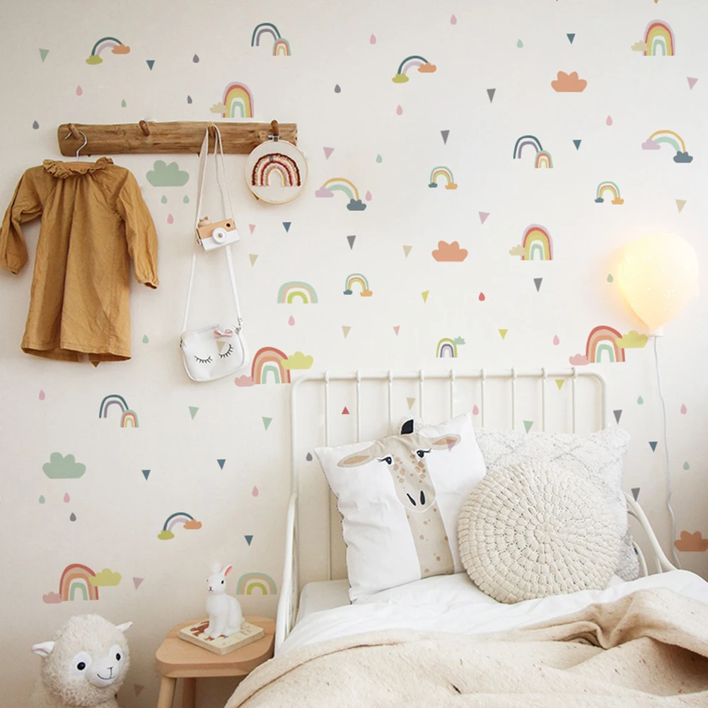 Cute Rainbow Wall Sticker Removable Wall Stickers Nursery Art Decal Home Decoration Baby Room Girls Bedroom Vinyl Poster Sticker
Cute Rainbow Wall Sticker Removable Wall Stickers Nursery Art Decal Home Decoration Baby Room Girls Bedroom Vinyl Poster Sticker