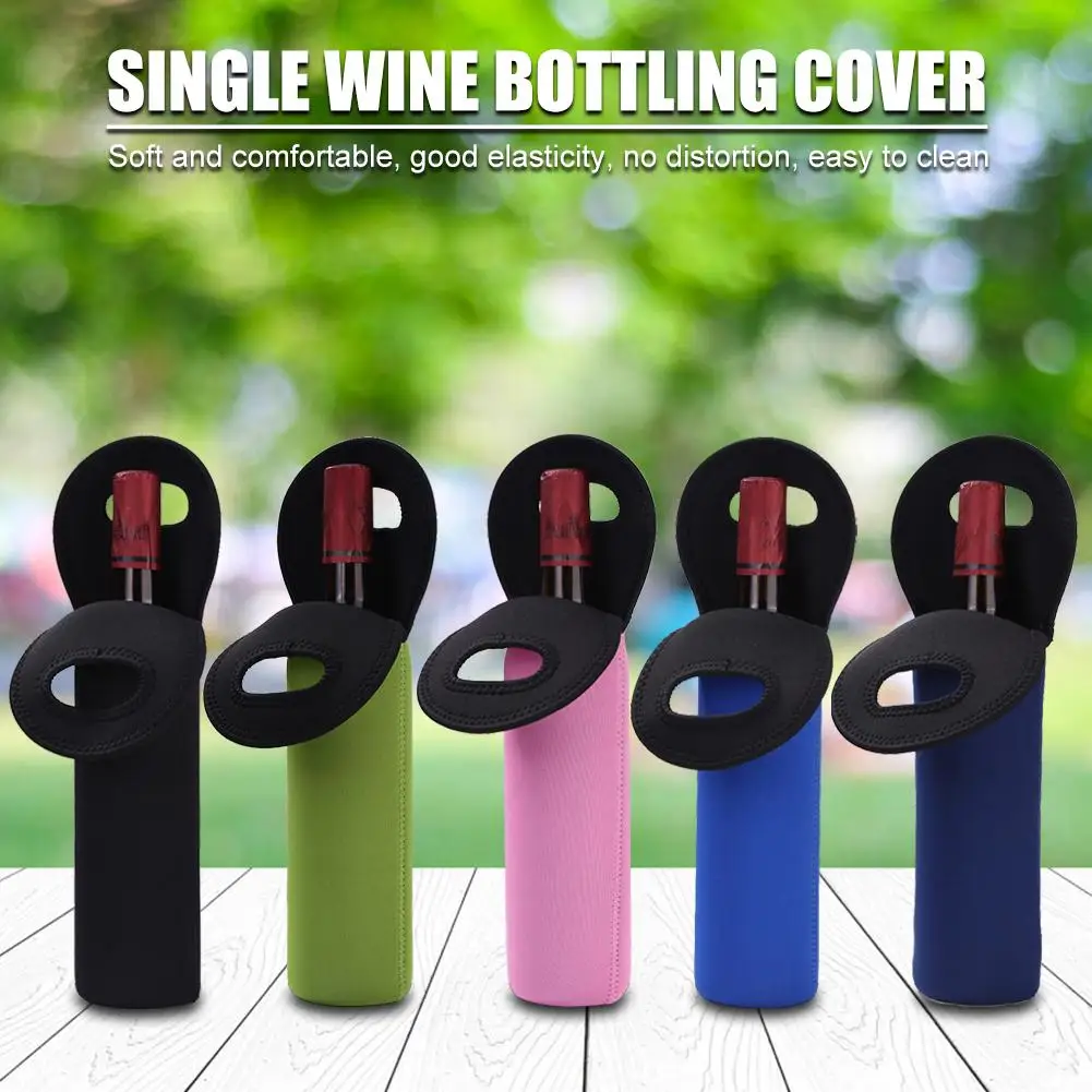 1/2 Bottles Neoprene Wine Bottle Freezer Bag Cooler Wine-bottle Bag Protect Insulated Cover Beer Cooling Holder Carrier new
1/2 Bottles Neoprene Wine Bottle Freezer Bag Cooler Wine-bottle Bag Protect Insulated Cover Beer Cooling Holder Carrier new