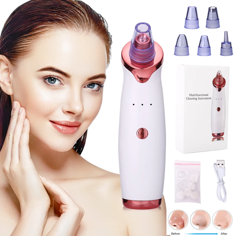 Facial Blackhead Remover Electric Pore Cleaner Blackhead Black Point Vacuum Cleaner Tool Black Spots Pore Cleaner Machine
Facial Blackhead Remover Electric Pore Cleaner Blackhead Black Point Vacuum Cleaner Tool Black Spots Pore Cleaner Machine