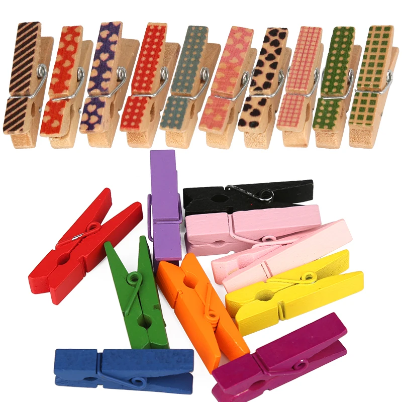 LMDZ 20 PCS Mini Clips Decoration Clips Wooden Clip Photo Clips Clothes Pins School Office Clips School Office Accessories
LMDZ 20 PCS Mini Clips Decoration Clips Wooden Clip Photo Clips Clothes Pins School Office Clips School Office Accessories