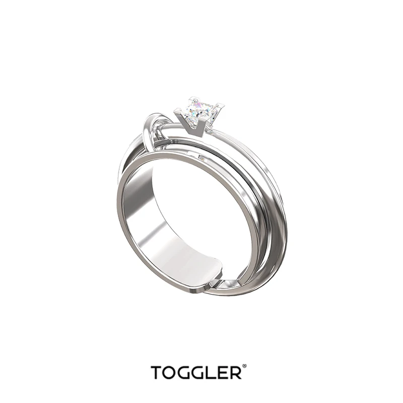 Toggler Whisper Series Tight Buckle Men and Women Ring Multi-Wear Ring Minimalist Design Niche Ins
Toggler Whisper Series Tight Buckle Men and Women Ring Multi-Wear Ring Minimalist Design Niche Ins