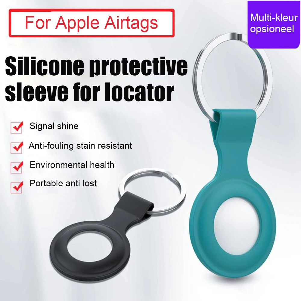 2021 Silicone Protective Case For Apple Airtags Tracking Device Anti-lost Device Keychain Protective Case w/Metal Ring 6 Colors
2021 Silicone Protective Case For Apple Airtags Tracking Device Anti-lost Device Keychain Protective Case w/Metal Ring 6 Colors